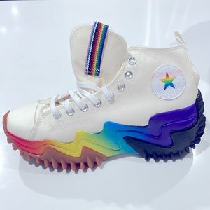 Converse Run Star Pride Edition Hi tops NEVER WORN
